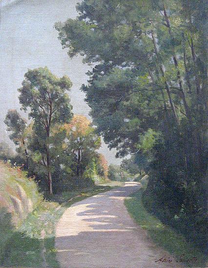 Adrien Lavieille Route de terre oil painting picture
